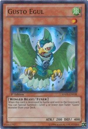 Image of Gusto Egul (HA05-EN038) - Hidden Arsenal 5: Steelswarm Invasion Unlimited