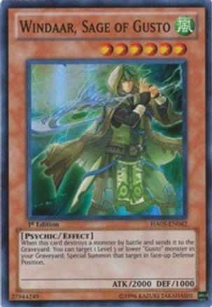 Image of Windaar, Sage of Gusto (HA05-EN042) - Hidden Arsenal 5: Steelswarm Invasion Unlimited