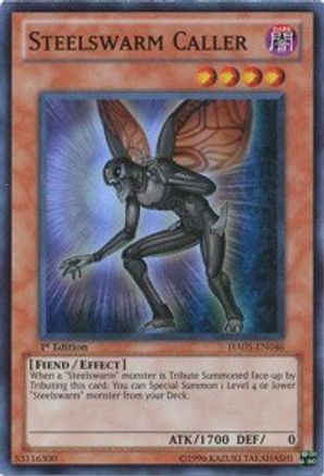 Image of Steelswarm Caller (HA05-EN046) - Hidden Arsenal 5: Steelswarm Invasion 1st Edition
