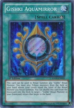 Image of Gishki Aquamirror (HA05-EN055) - Hidden Arsenal 5: Steelswarm Invasion 1st Edition