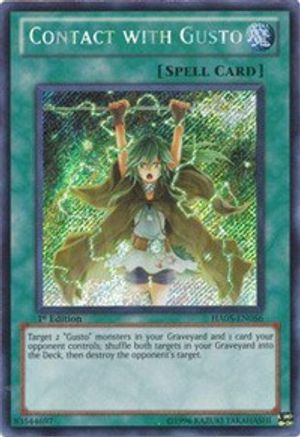 Image of Contact with Gusto (HA05-EN056) - Hidden Arsenal 5: Steelswarm Invasion Unlimited