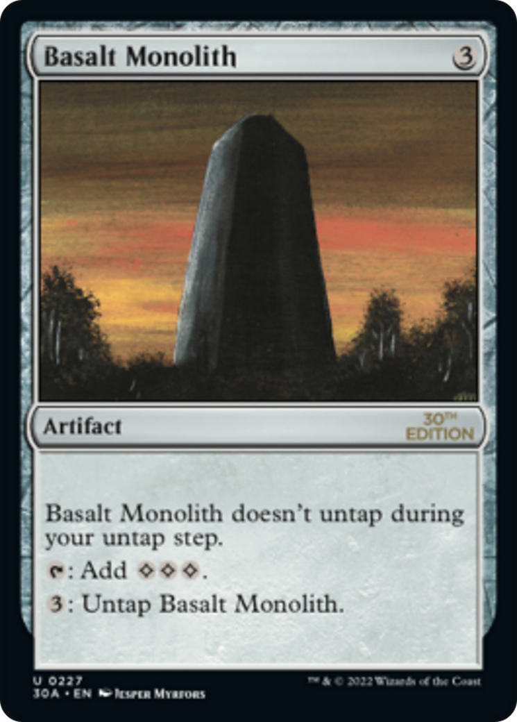 Image of Basalt Monolith (30A-227) - 30th Anniversary Edition