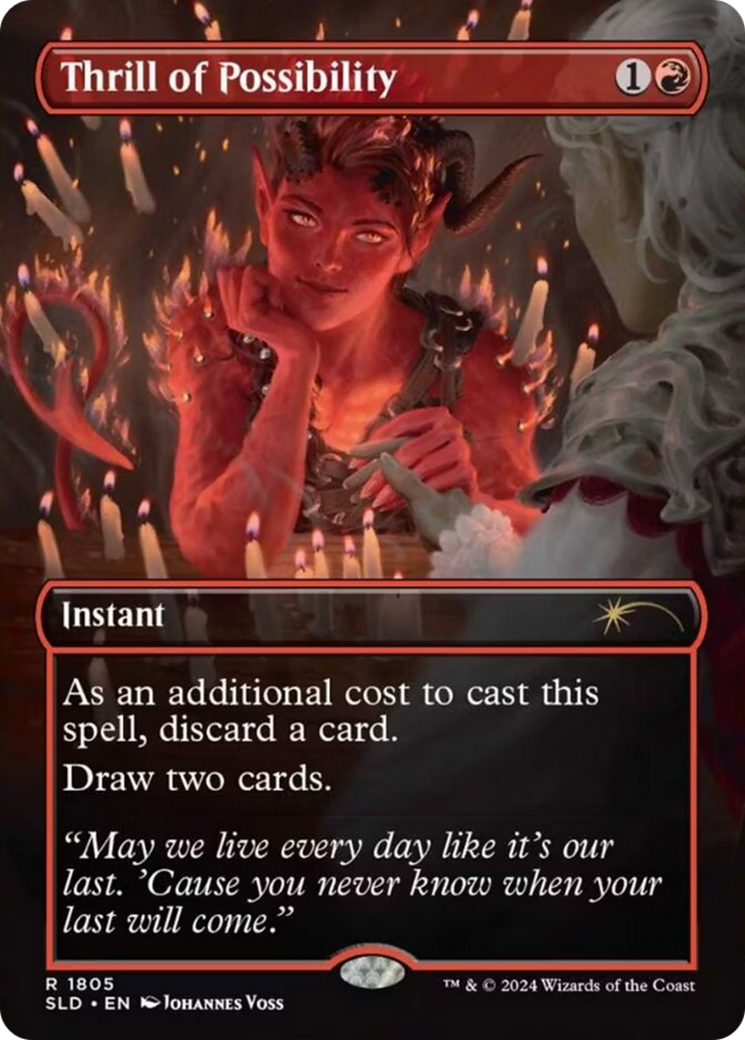 Image of Thrill of Possibility (SLD-1805) - Secret Lair Drop (Borderless)