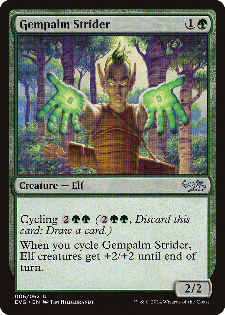 Image of Gempalm Strider (DD3-006) - Duel Decks Anthology: Elves vs. Goblins