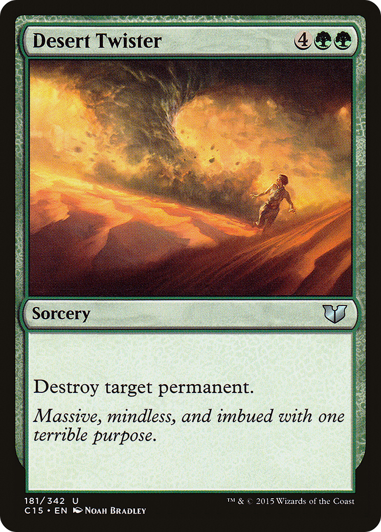 Image of Desert Twister (C15-181) - Commander 2015