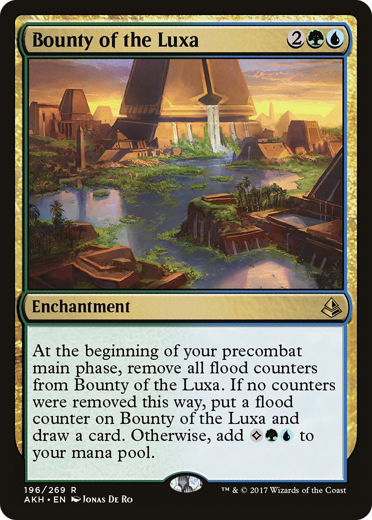 Image of Bounty of the Luxa (AKH-196) - Amonkhet Foil