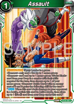 Image of Assault (BT26-089) - Ultimate Advent