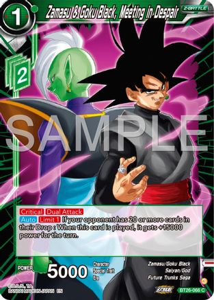 Image of Zamasu & Goku Black, Meeting in Despair (BT26-066) - Ultimate Advent