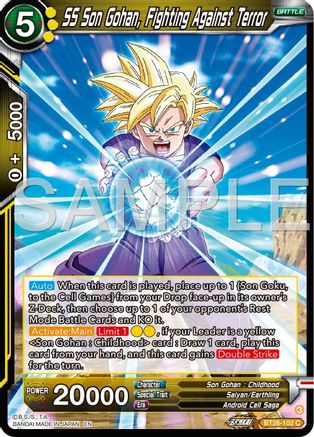 Image of SS Son Gohan, Fighting Against Terror (BT26-102) - Ultimate Advent Foil