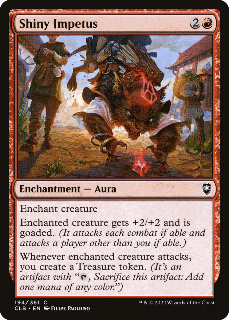 Image of Shiny Impetus (CLB-194) - Commander Legends: Battle for Baldur's Gate