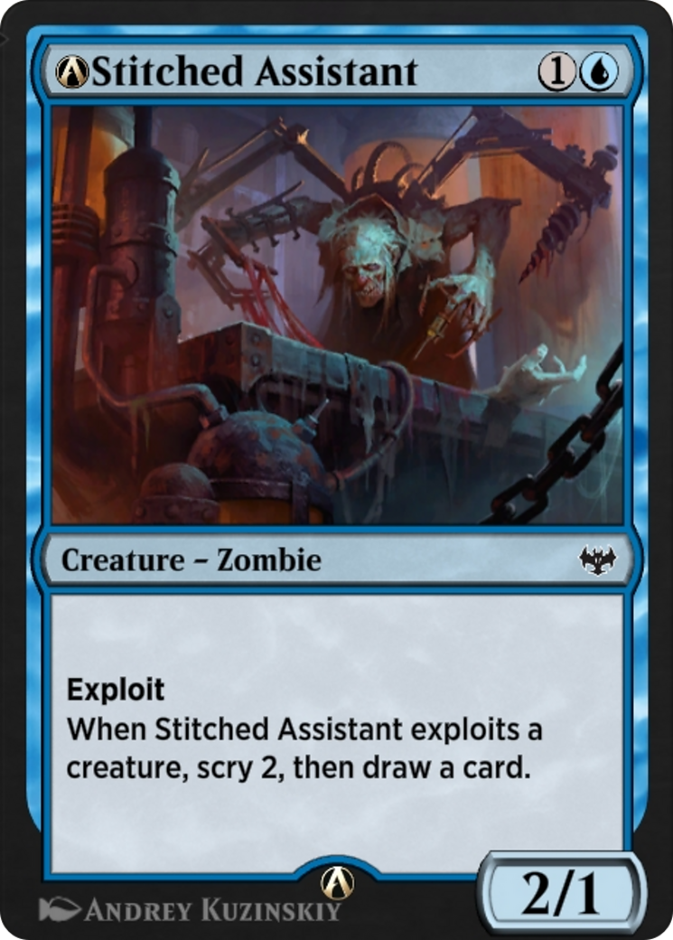 Image of A-Stitched Assistant (VOW-A-81) - Innistrad: Crimson Vow