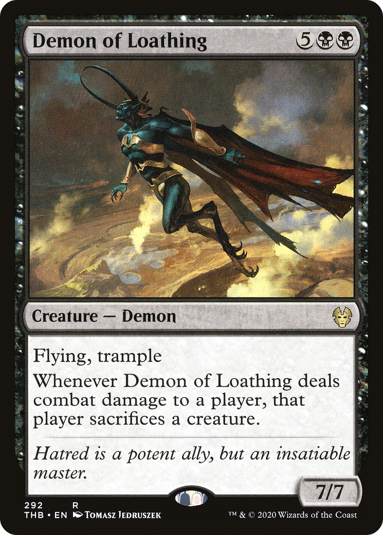 Image of Demon of Loathing (THB-292) - Theros Beyond Death