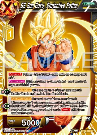Image of SS Son Goku, Protective Father (BT26-093) - Ultimate Advent Foil