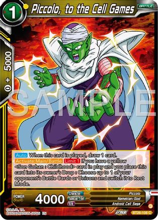 Image of Piccolo, to the Cell Games (BT26-106) - Ultimate Advent