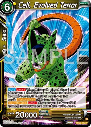 Image of Cell, Evolved Terror (BT26-112) - Ultimate Advent Foil