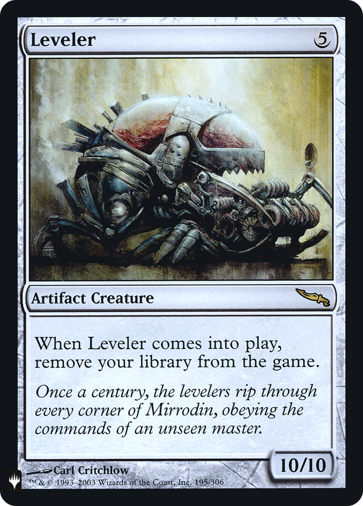 Image of Leveler (LIST-195) - The List Foil