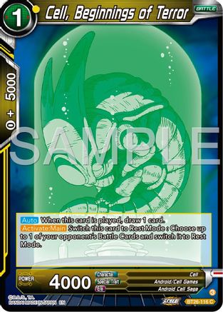 Image of Cell, Beginnings of Terror (BT26-116) - Ultimate Advent