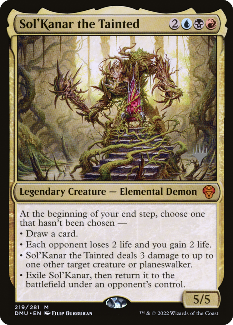 Image of Sol'Kanar the Tainted (PPDMU-219) - Dominaria United Promos Foil