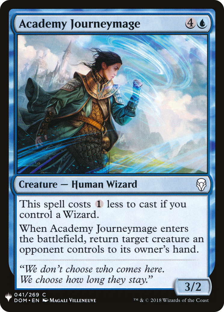 Image of Academy Journeymage (LIST-041) - The List