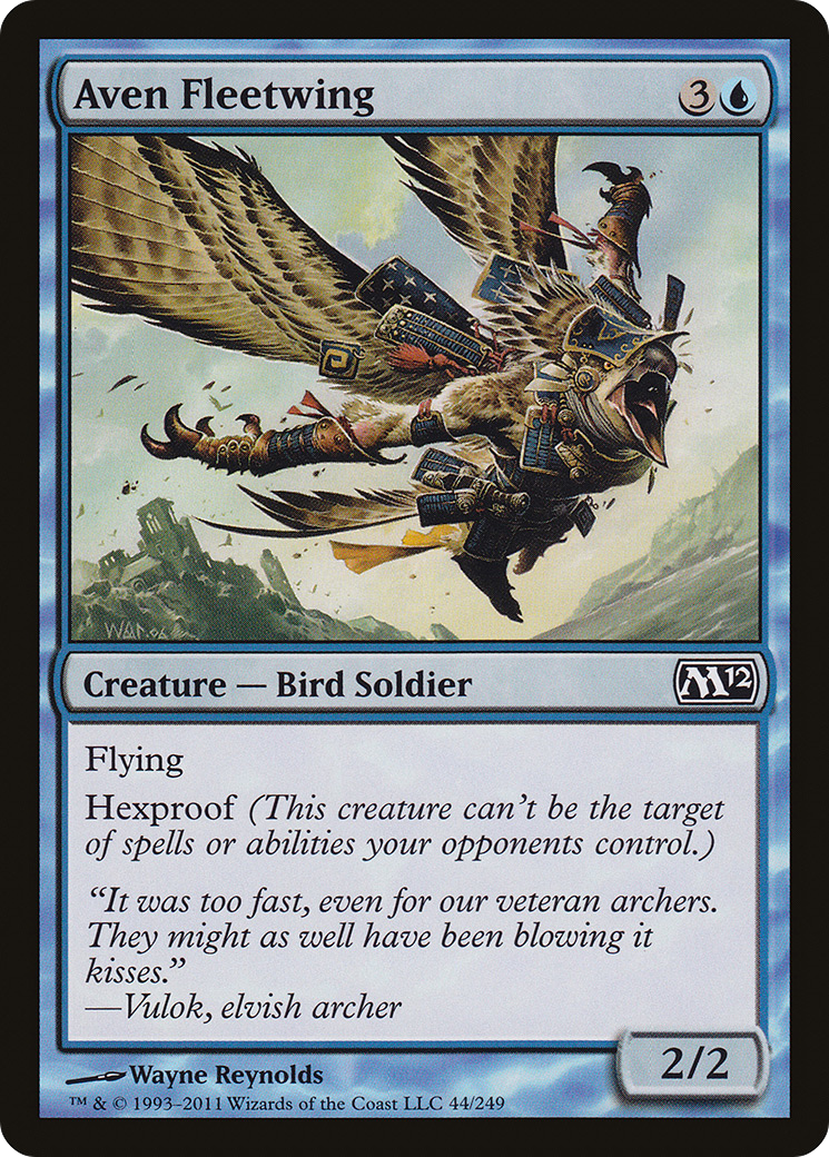 Image of Aven Fleetwing (M12-044) - Magic 2012