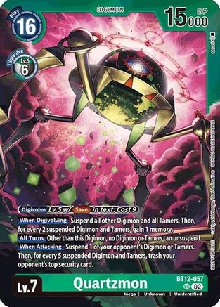 Image of Quartzmon (Event Pack 7) (BT12-057) - Across Time Foil