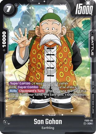 Image of Son Gohan (Bonus Pack Alternate Art) (FS05-05) - Starter Deck 5 Bardock Holofoil