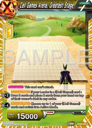 Image of Cell Games Arena, Greatest Stage (BT26-094) - Ultimate Advent