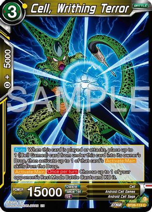 Image of Cell, Writhing Terror (BT26-113) - Ultimate Advent Foil