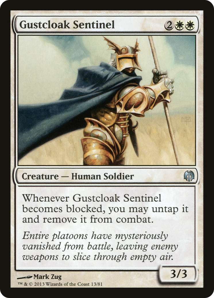 Image of Gustcloak Sentinel (DDL-013) - Duel Decks: Heroes vs. Monsters