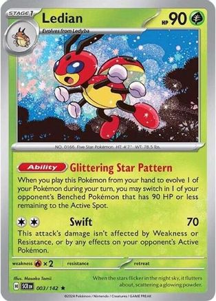 Image of Ledian 003/142  Deck Exclusives - Rare