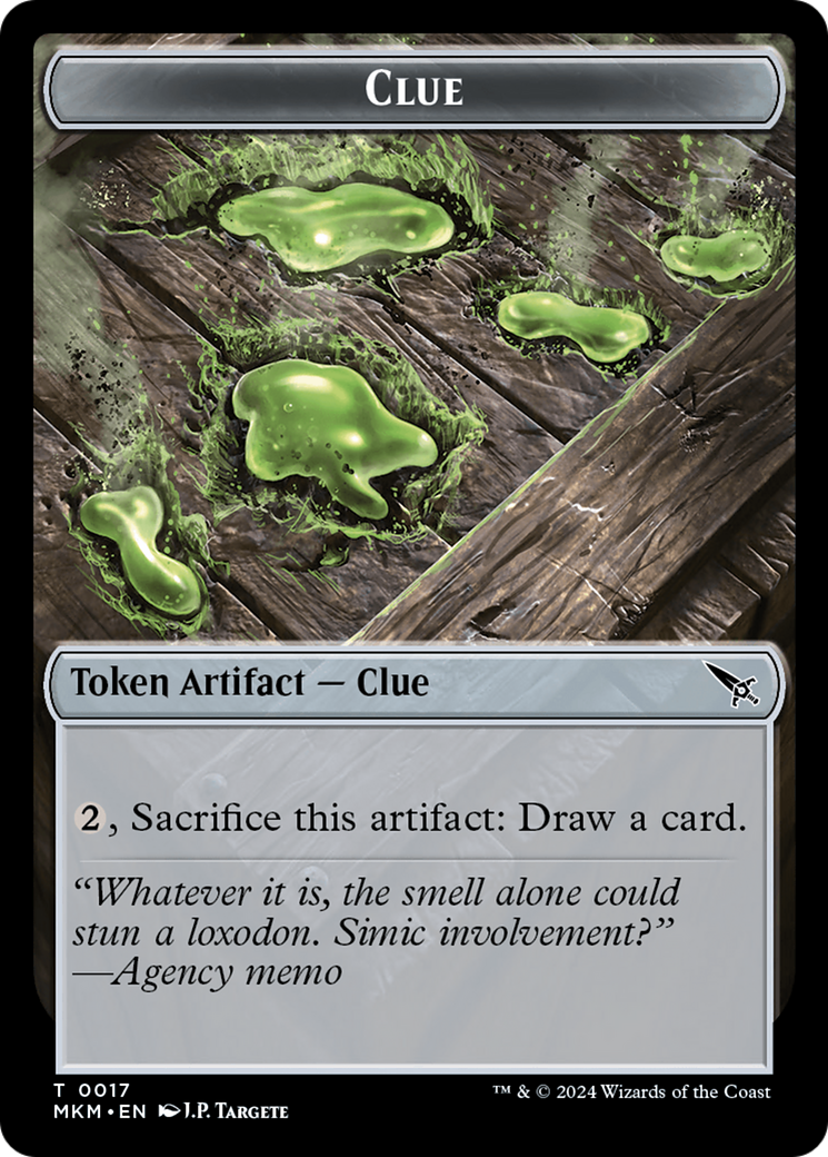 Image of Clue (TMKM-017) - Murders at Karlov Manor Tokens