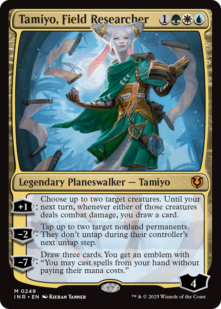 Image of Tamiyo, Field Researcher (INR-249) - Innistrad Remastered Foil