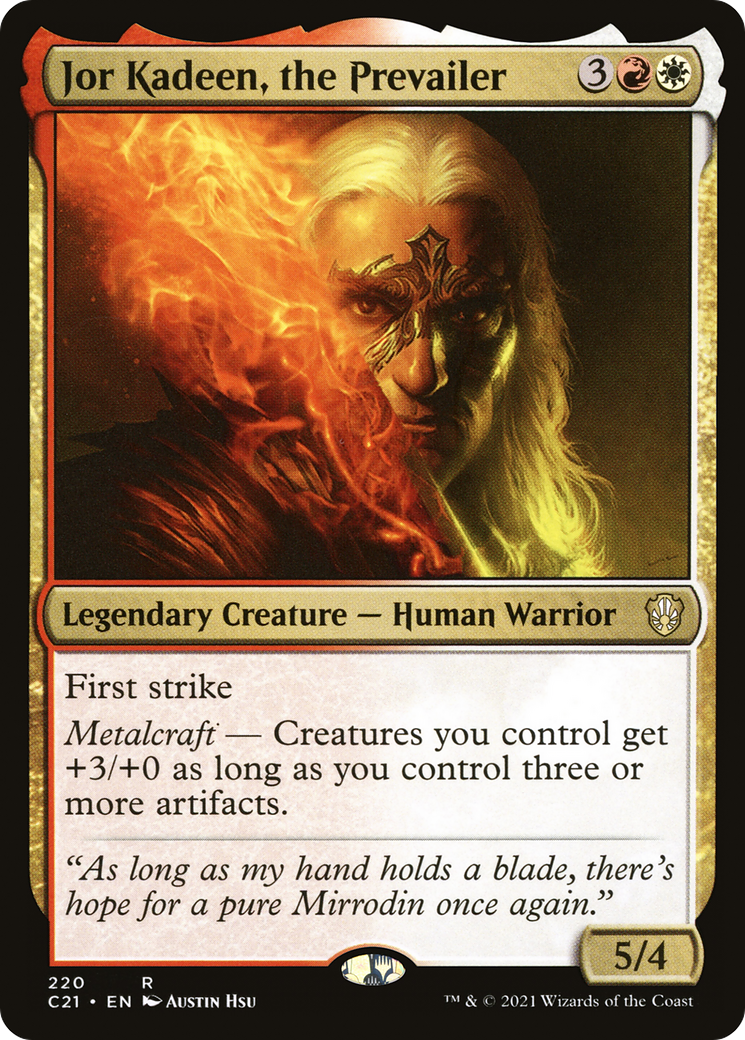 Image of Jor Kadeen, the Prevailer (C21-220) - Commander 2021