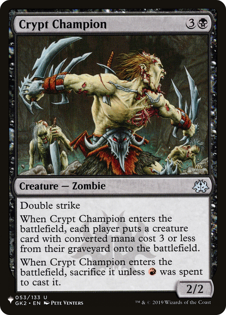 Image of Crypt Champion (LIST-GK2-53) - The List