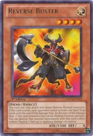 Image of Reverse Buster (ORCS-EN012) - Order of Chaos Unlimited