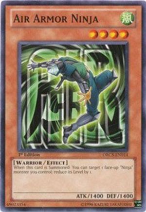 Image of Air Armor Ninja (ORCS-EN014) - Order of Chaos 1st Edition