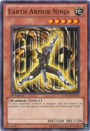 Image of Earth Armor Ninja (ORCS-EN016) - Order of Chaos Unlimited