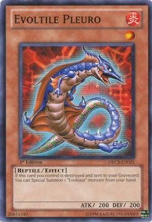 Image of Evoltile Pleuro (ORCS-EN025) - Order of Chaos 1st Edition