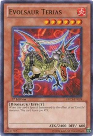 Image of Evolsaur Terias (ORCS-EN028) - Order of Chaos Unlimited