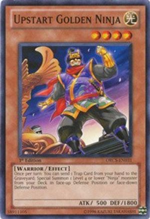 Image of Upstart Golden Ninja (ORCS-EN031) - Order of Chaos Unlimited