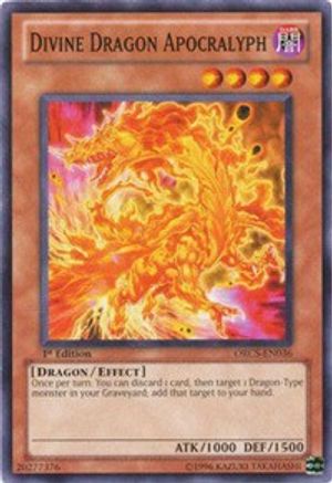 Image of Divine Dragon Apocralyph (ORCS-EN036) - Order of Chaos Unlimited