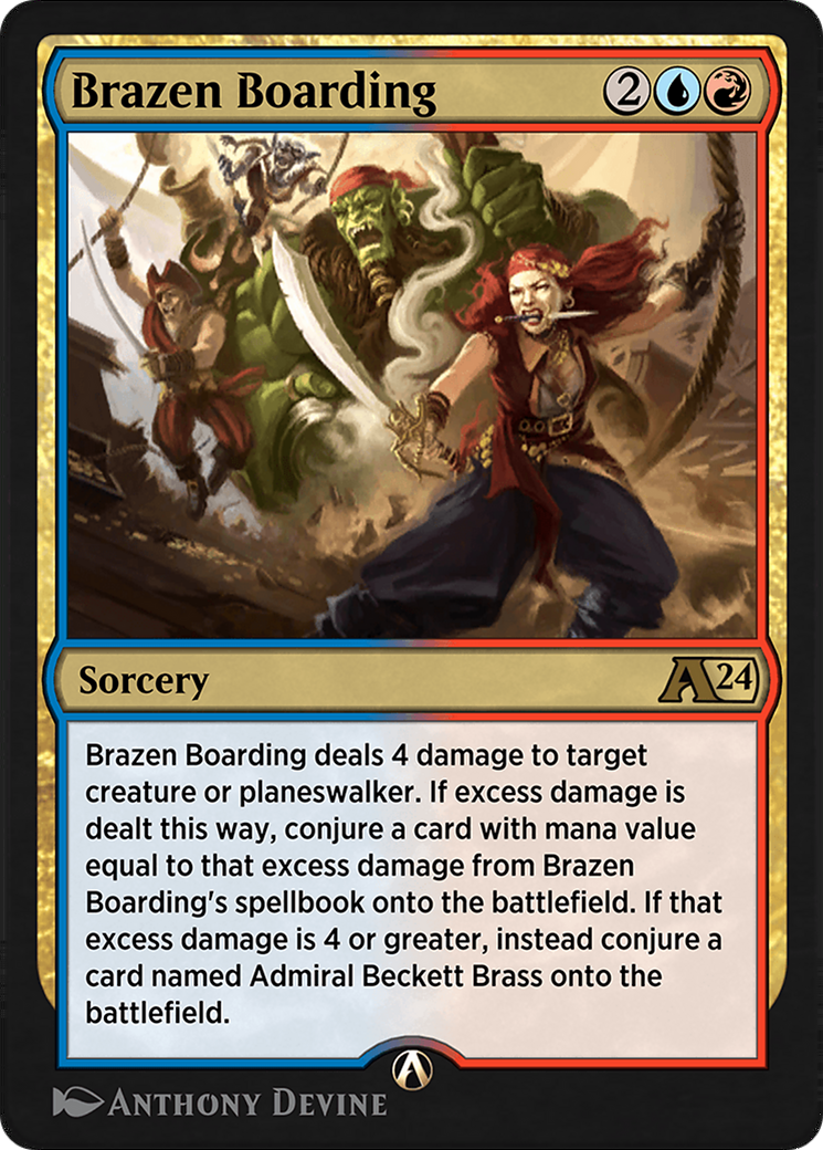 Image of Brazen Boarding (YLCI-023) - Alchemy: Ixalan