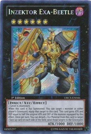 Image of Inzektor Exa-Beetle (ORCS-EN046) - Order of Chaos 1st Edition