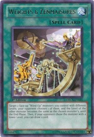 Image of Weights & Zenmaisures (ORCS-EN055) - Order of Chaos 1st Edition