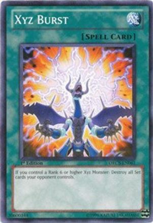 Image of Xyz Burst (ORCS-EN061) - Order of Chaos 1st Edition