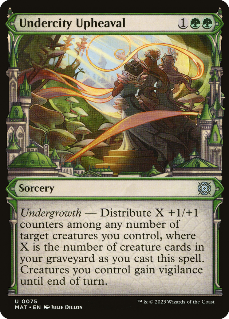 Image of Undercity Upheaval (Showcase) (MAT-075) - March of the Machine: The Aftermath: (Showcase) Foil
