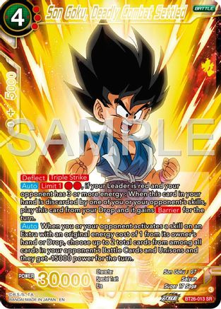 Image of Son Goku, Deadly Combat Settled (BT26-013) - Ultimate Advent Foil