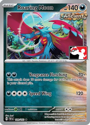 Image of Roaring Moon 109/162  Prize Pack Series Cards - Rare