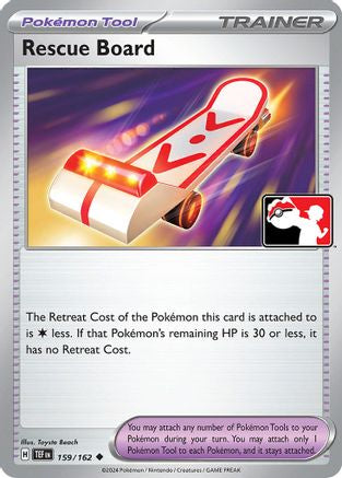 Image of Rescue Board 159/162  Prize Pack Series Cards - Uncommon