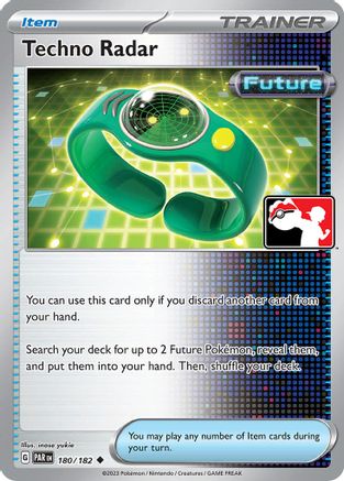 Image of Techno Radar 180/182  - Holofoil Prize Pack Series Cards - Uncommon